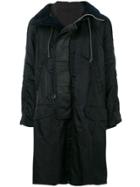 Sacai Oversized Hooded Coat - Unavailable