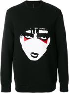 Neil Barrett Siouxsie Printed Sweatshirt - Black