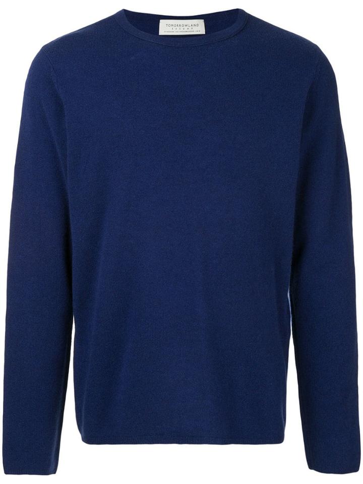 Tomorrowland Crew Neck Jumper - Blue
