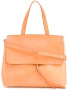 Mansur Gavriel Flap Shoulder Bag, Women's, Brown