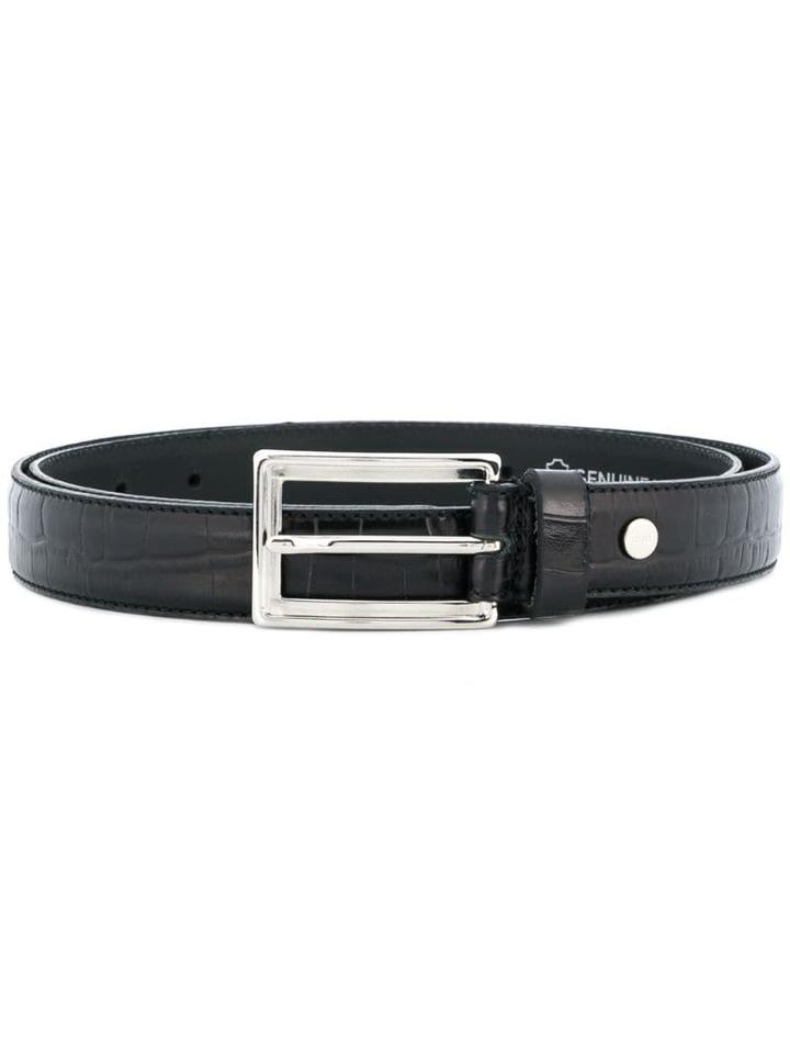 Ami Paris Thin Classic Belt - Black