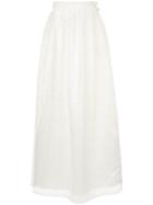 Ingie Paris Full Sequin Skirt - White