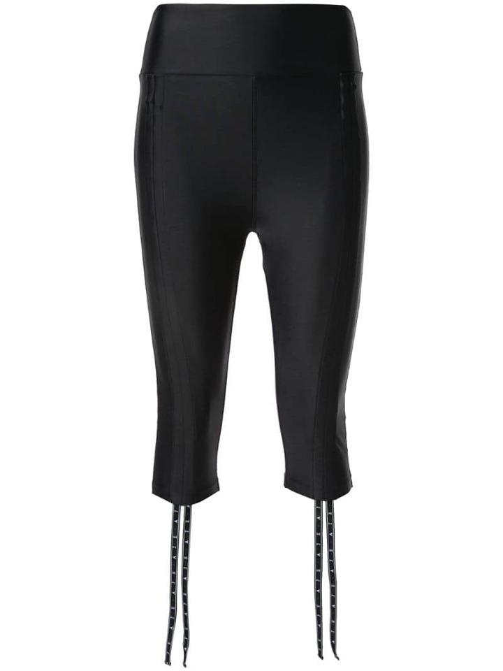 Aje Capri Biker Shorts - Black