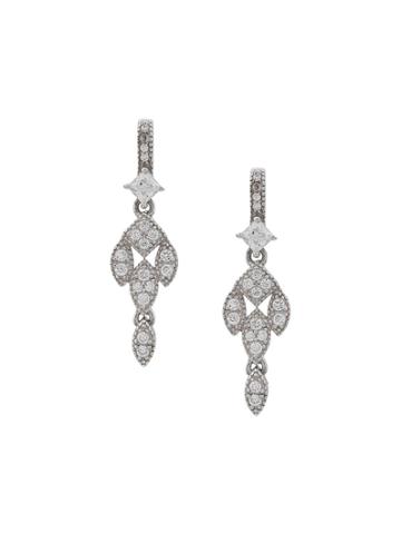 V Jewellery Premier Earrings - Silver
