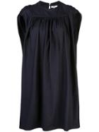 Atlantique Ascoli Ruched Details Shift Dress - Blue