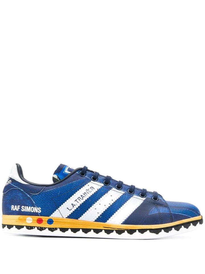 Adidas By Raf Simons X Raf Simons Stan Smith La Sneakers - Blue
