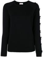 Red Valentino Perfectly Fitted Sweater - Black