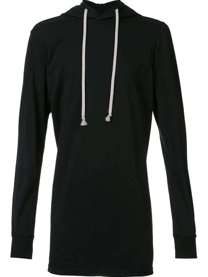 Rick Owens Drkshdw Longsleeved Long Hoodie