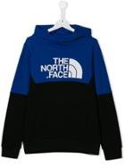 The North Face Kids Teen Printed Logo Hoodie - Blue