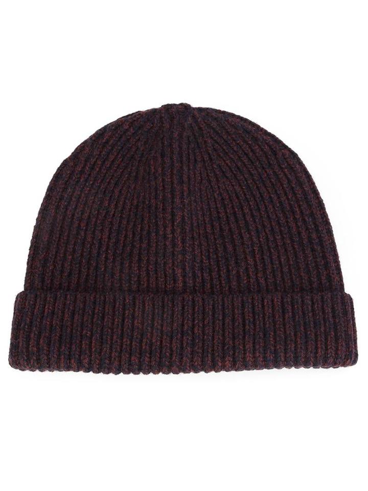 Rag & Bone 'roscoe' Beanie, Men's, Red, Polyamide/merino