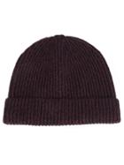 Rag & Bone 'roscoe' Beanie, Men's, Red, Polyamide/merino