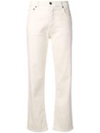 6397 Simple Classic Jeans - White