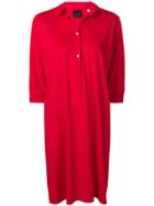 Rrd Short Shirt Dress - Red