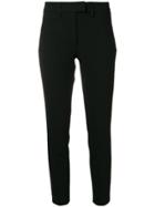 Dondup Skinny Cropped Trousers - Black