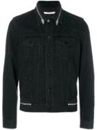 Givenchy Zip Trim Denim Jacket - Black