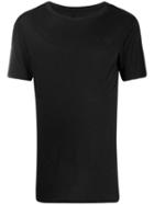 Unravel Project Elongated Fitted T-shirt - Black