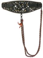 Coach Studded Thick Belt, Women's, Size: Small, Black, Leather/metal