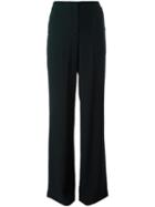 Akris Wide Leg Trousers, Women's, Size: 36, Blue, Viscose/acetate