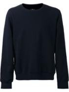 Fadeless Crew Neck Sweatshirt, Men's, Size: L, Blue, Cotton