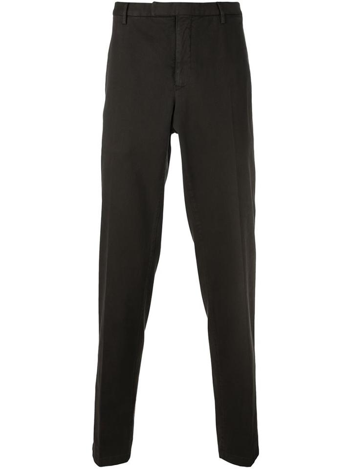 Boglioli Regular Trousers, Men's, Size: 50, Brown, Cotton/spandex/elastane