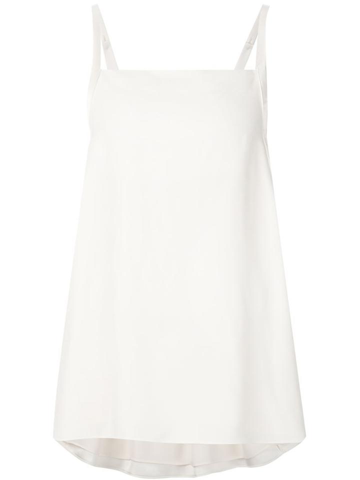 Adam Lippes Flared Tie Tank