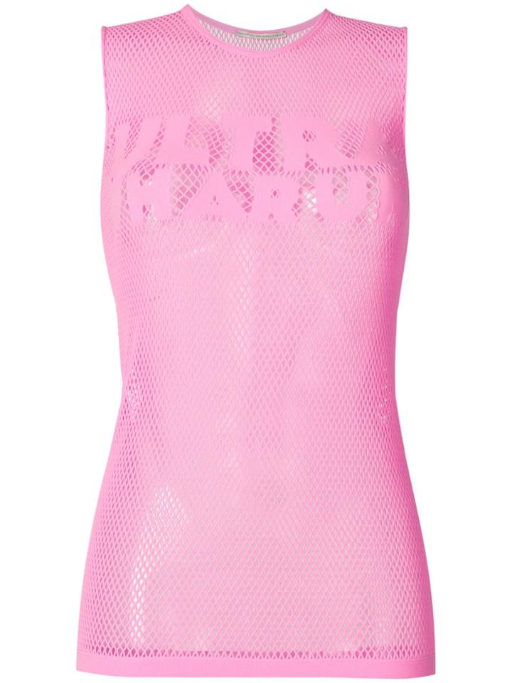 Marco De Vincenzo Ultrapharum Net Vest - Pink & Purple
