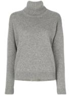 Dolce & Gabbana Roll Neck Sweater - Grey