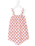 Mc2 Saint Barth Kids - Bear Print Sleeveless Top - Kids - Cotton - 4 Yrs, Pink/purple