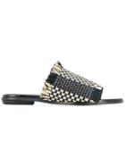 Proenza Schouler Woven Slide - Neutrals
