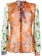 Tory Burch Multi-print Shirt - Yellow & Orange