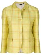 Aspesi Plaid Shirt Jacket - Yellow