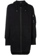 Diesel Black Gold Zipped Hoodie, Men's, Size: Large, Cotton/polyester/spandex/elastane