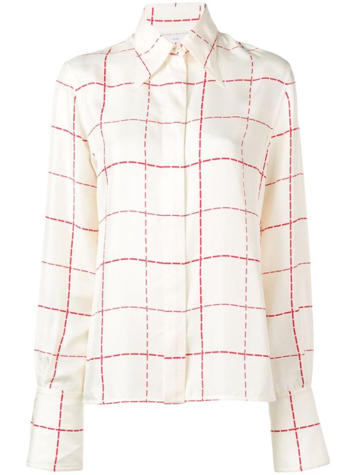Victoria Beckham Point Collar Shirt - White