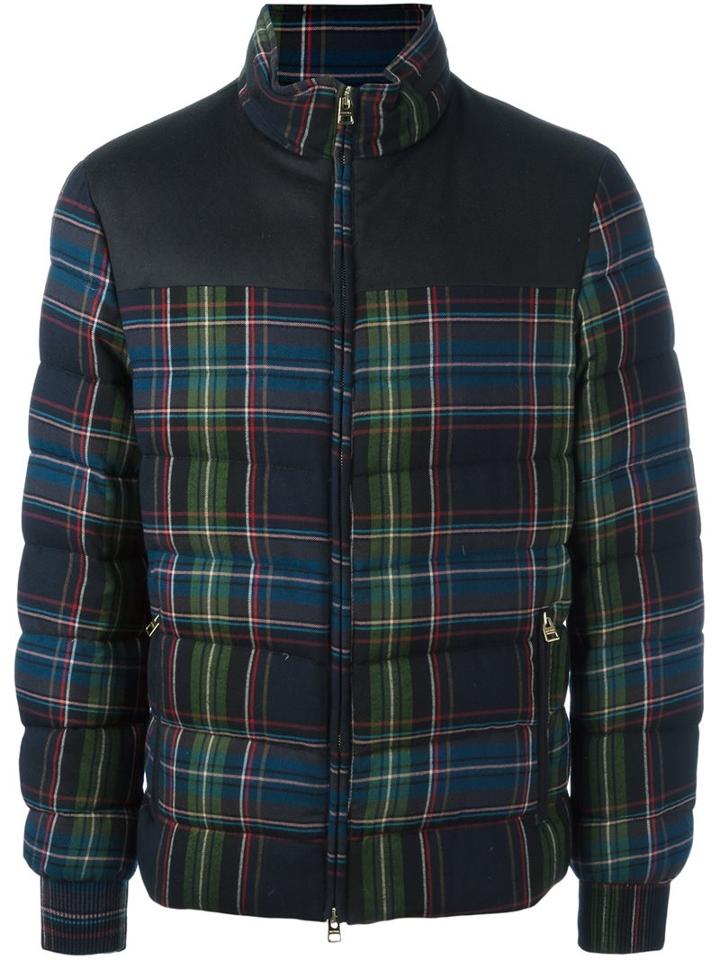 Etro Tartan Padded Jacket
