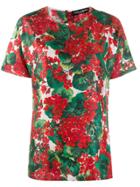 Dolce & Gabbana Portofino Print T-shirt - Red
