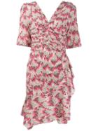 Isabel Marant Asymmetric Fitted Dress - Pink