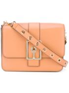 Rebecca Minkoff - 'hook Up' Shoulder Bag - Women - Calf Leather/polyester - One Size, Nude/neutrals, Calf Leather/polyester