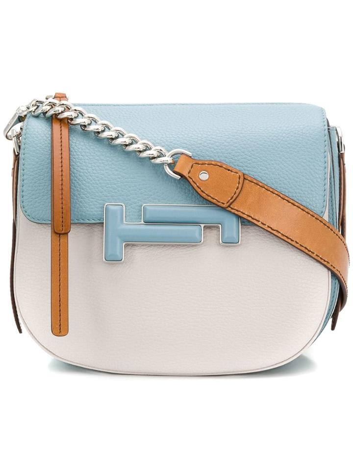 Tod's Double T Mini Shoulder Bag - Blue