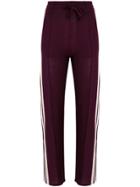 Isabel Marant Étoile Striped Track Trousers - Pink & Purple