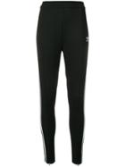 Adidas Stripe Slim-fitted Track Pants - Black