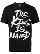 Comme Des Garçons Homme Plus The King Is Naked T-shirt - Black