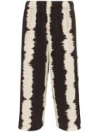 Homme Plissé Issey Miyake Brown And Ivory Dyed Trousers