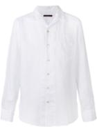 The Gigi - Plain Shirt - Men - Linen/flax - 40, White, Linen/flax
