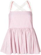 Jour/né Striped Flared Top
