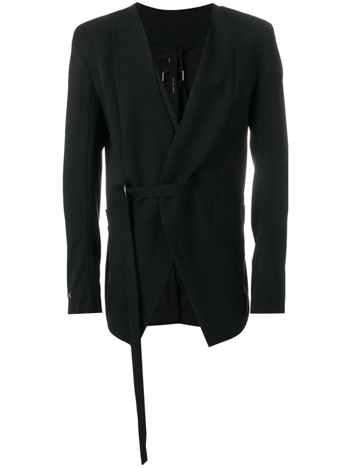 Army Of Me Buckled Blazer - Black