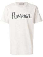 Maison Kitsuné Parisien Print T-shirt - Nude & Neutrals
