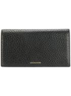 Ugo Cacciatori Long Pocket Wallet - Black