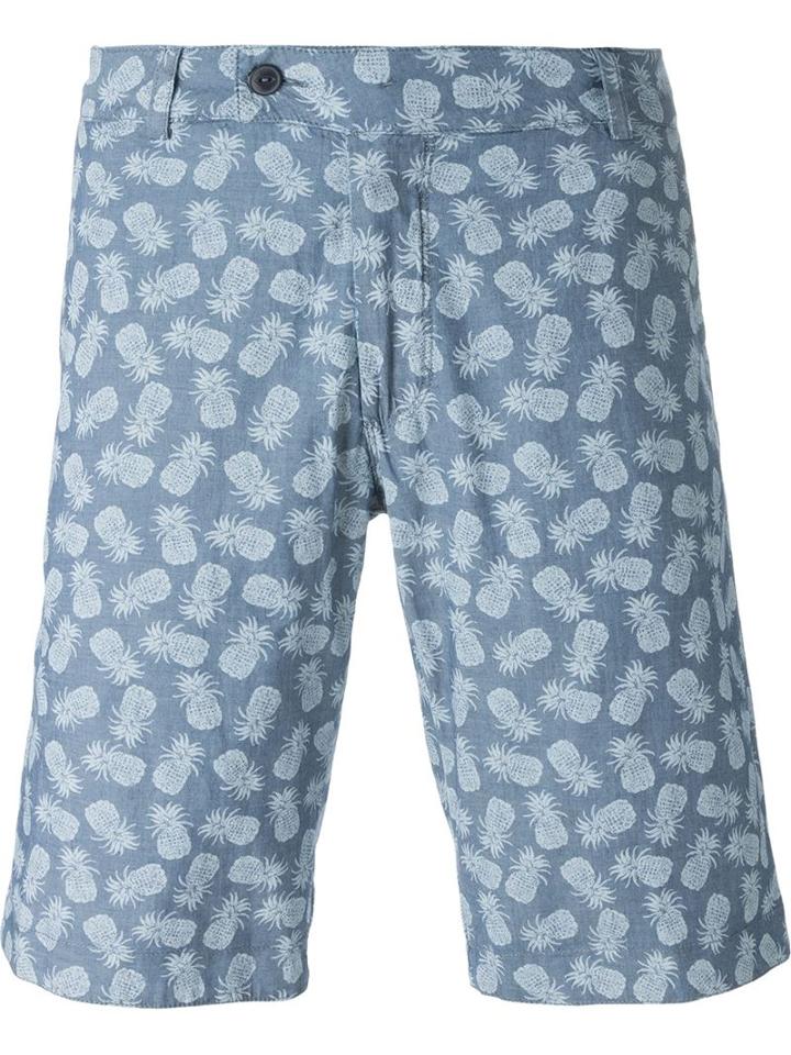 Woolrich Jacquard Pineapple Shorts
