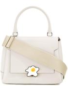 Anya Hindmarch Egg Bathurst Satchel, Women's, White, Leather