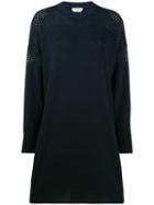 Fendi Gradient Sweater Dress - Black